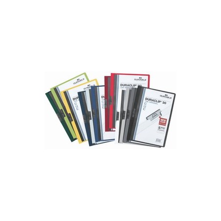 Skoroszyt Zaciskowy Duraclip Original Durable 30k Żółty 2200-04 160011